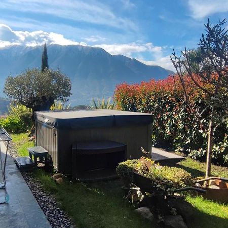 Magic Garden With Jacuzzi-Pool And Luxury Lake Como View เลนโน ภายนอก รูปภาพ