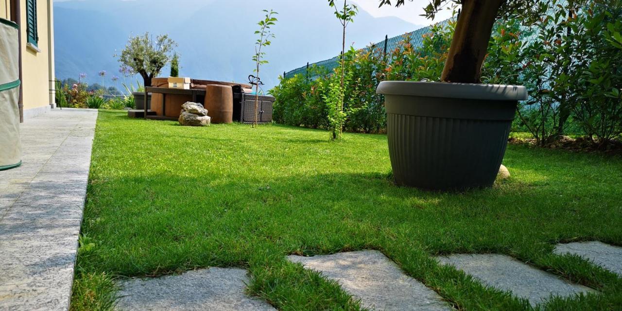 Magic Garden With Jacuzzi-Pool And Luxury Lake Como View เลนโน ภายนอก รูปภาพ